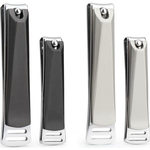 1Pc Nail Clipper Stainless Steel Sharp Fingernail Clippers Cuticle Remover Nails Cut Nail Art Tools Two Specifications