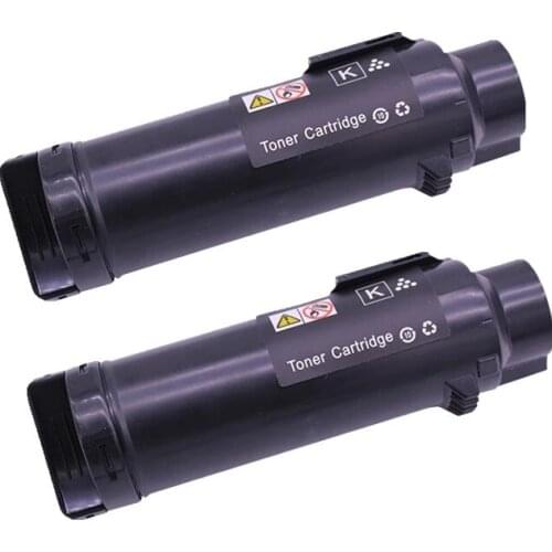 2 Pack Black Replacement For Dell H625cdw H825cdw S2825cdn H625 H825 S2825 Toner Cartridge 593-BBOW 593-BBOX 593-BBOY 593-BBOZ