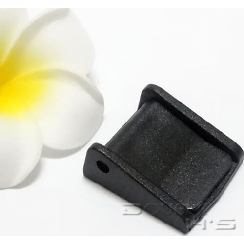 500pcs/lot 5/8" Cam Buckles Plastic Black Toggle Clip Backpack Straps Webbing 15mm
