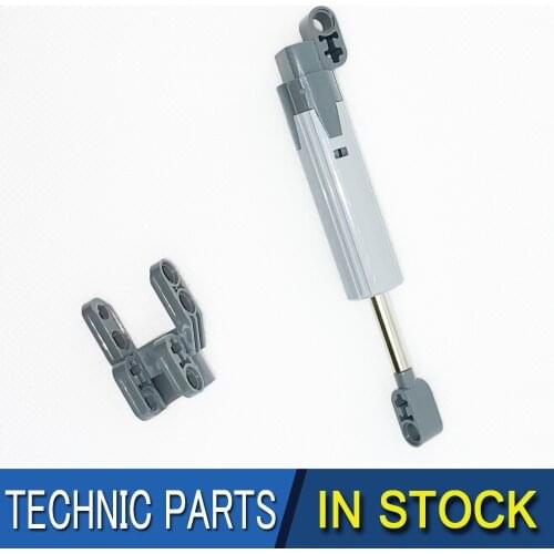 Parts ev3 Linear Actuator Pusher Connectors 61904 61927 MOC Building Blocks Bricks Toy Parts Pin Connctor Axle