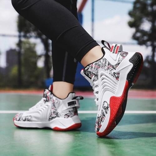 Hot Sale Kids Shoes Boys Sneakers High Quality Kids Basketball Shoes Non-slip Sole Sneakers Boys Basket Chidlren Sports Shoes