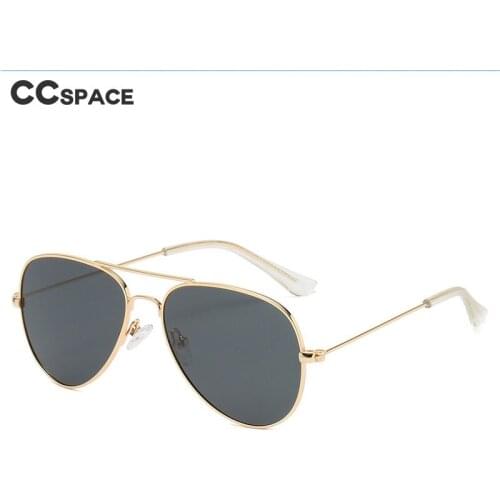 47521 Children Sunglasses Polarized lenses Metal Frame Pilot Fashion Trend Contracted Comfortable Boy Girl Kids Shade UV400