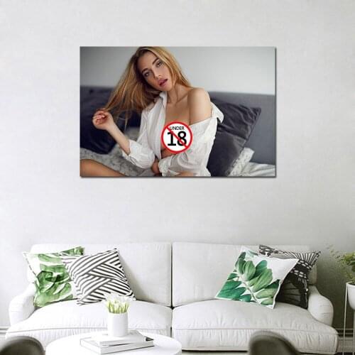 Beautiful Woman Sexy Girl Photo Wall Art Poster Print For Living Room Canvas Painting For Home Decor