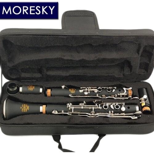 MORESKY German G Tune 18/20 Key Clarinet ABS Resin Boy Material Nickel Plated Keys