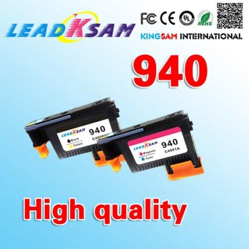 2x LeadKsam Printhead compatible for hp940 C4900A C4901A for 940 print head officejet pro 8000 8500 8500A 8500A plus printer