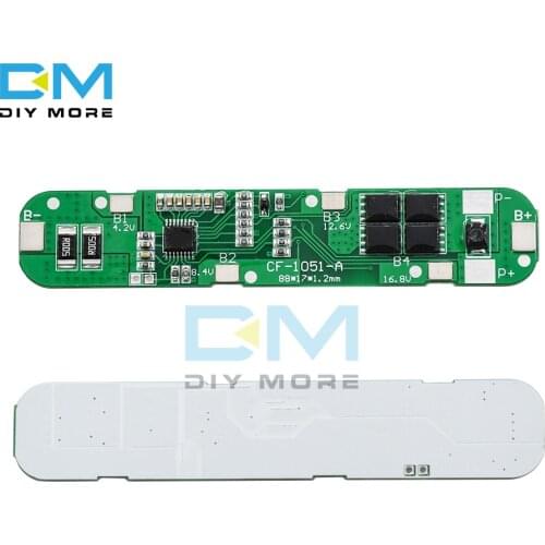 5S 12A 18.5V 18650 Lithium Battery Protection Board 5S 3.7V 4.2V Li-ion Battery Discharge Overcharge Short Circuit BMS