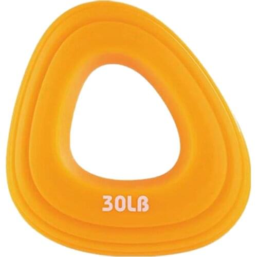 Silicone 30LB Finger Wrist Gripper Ring Muscle Power Training Strengthener