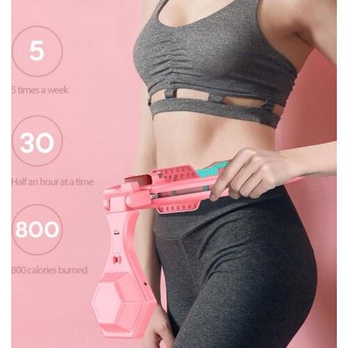 Sports Hoops Yoga Fitness Smart count luminous Hoops Circle Not Drop Adjustable Waist Training Ring Belly Trainer Abdominal