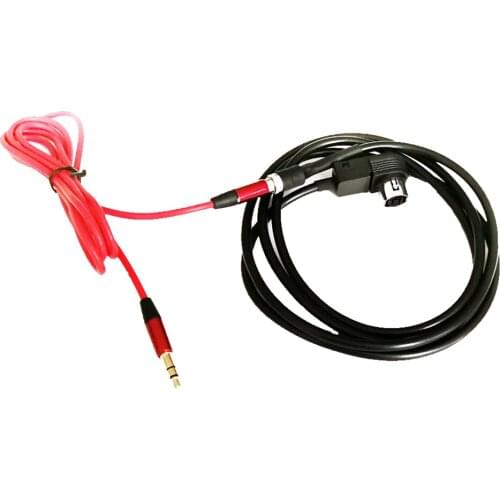 Stereo Adapter Cable With Male To Male Connectors For Car Audio System