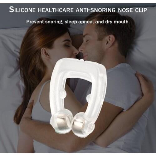 1pcs Anti Snore Nose Clip Night Sleeping Anti Snoring Clip For Stopping Snoring