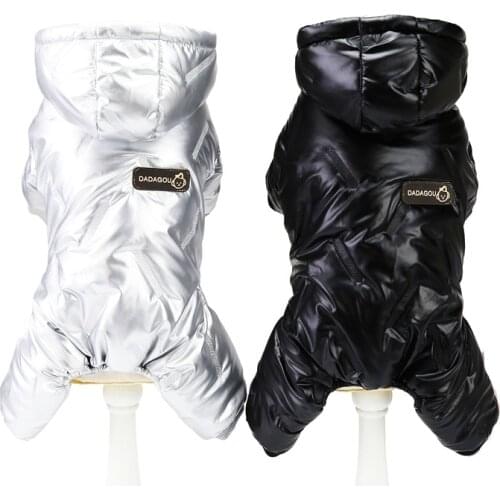 Winter Dog Coat Jacket Jumpsuit Small Dog Clothes Outfit Garment Puppy Costume Apparel Warm Pet Clothing Outerwear Dog Products