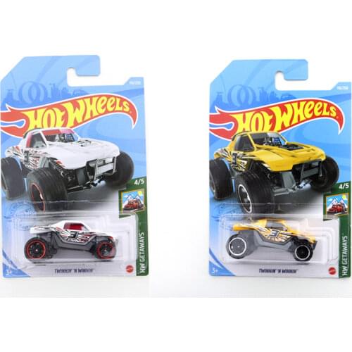 2021-116 Hot Wheels TWINNIN N WINNIN Mini Alloy Coupe 1/64 Metal Diecast Model Car Kids Toys Gift