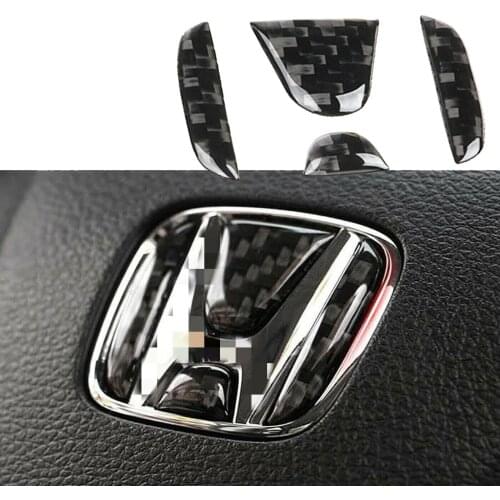 Car Interior Steering Wheel Accessories for Honda Accessories Parts Bling Civic Accord Fit CRV HRV Pilot Odyssey Clarity Covers