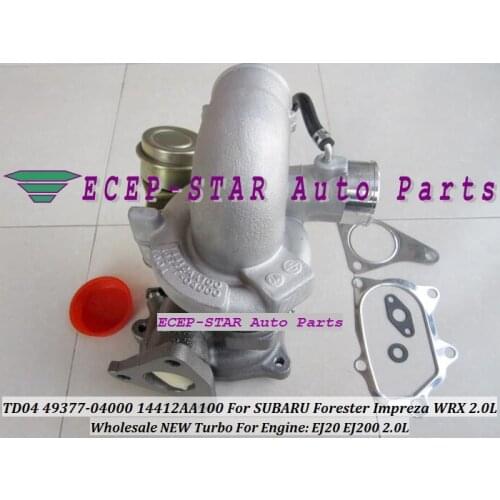 Free Ship TD04L 49377-04000 49377 04000 14412-AA100 14412AA100 4937704000 Turbo For SUBARU Forester Impreza WRX EJ200 EJ20 2.0L