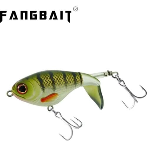 Fangbait fishing lure 2021 whopper plopper 75mm 17g surface lure fish bass zander lure banana pike perch fish Artificial Bait