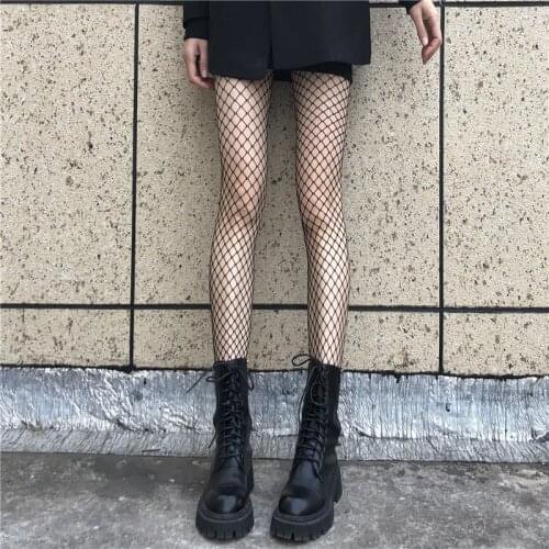 Hollow Out Sexy Pantyhose Black Women Tights Stocking Fishnet Stockings Drop Shipping In Stock