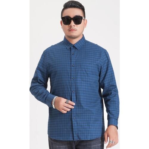 Men Shirts Slim Fit Shirt Men Fashion Business Casual Long Sleeved Shirts Male Social Dress Shirts Plus size Large 6XL 7XL 8XL