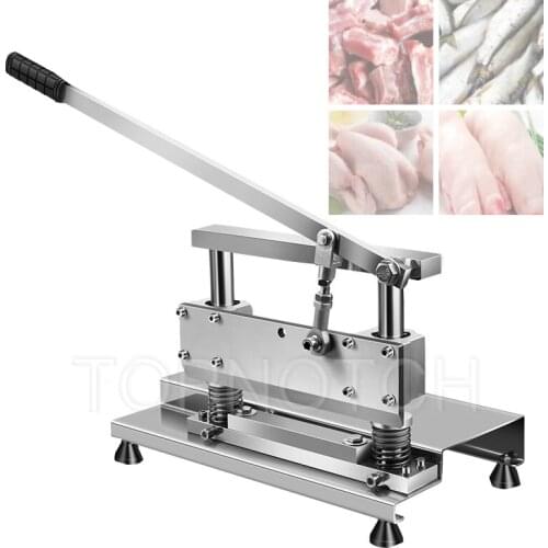Manual Saw Cutting Machine Commercial Bamboo Bone Machine Household Bone Cutting Machine Saw Bone Machine Ribs Guillotine Cutter