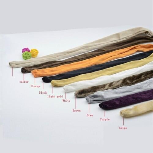 2 pieces/lot 60cm/80cm/100cm flannelette sleeve for Candle crystal chandelier flannel set iron chain jacket lighting accessories