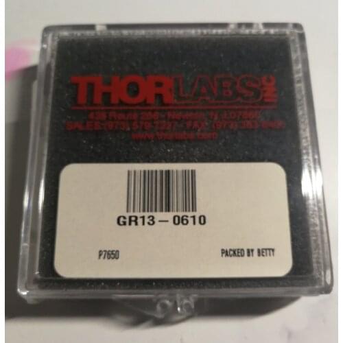 Thorlabs GR13-0610 reflective diffraction grating 1 micron 600 / mm
