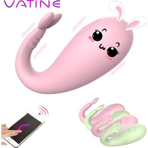 VATINE Sex Toys for Women Silicone APP Bluetooth 8 Frequency G-spot Massage Wireless Remote control Monster Vibrator