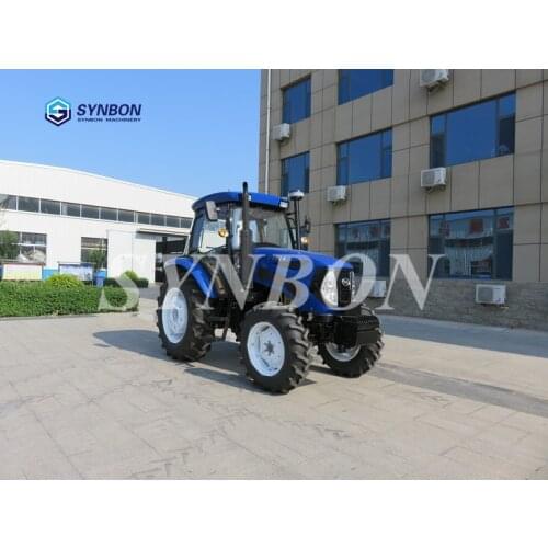 Farm tractor SYNBON new 100HP 4 wheel driver tractor hydraulic high power agriculture tractor agriculiture machinery SY1004