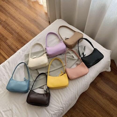 For Women Retro Totes Bags 2021 Trendy Vintage Shoulder Handbag Female Small Underarm Bags Casual Retro Mini Crossbody Bags