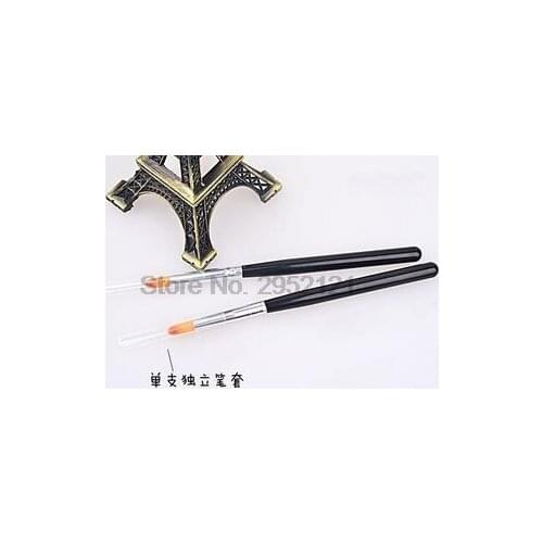 By dhl or ems 1000pcs Nail Art Gradient Color Round Brush Pen Acrylic UV Gel Polish 3D Tips Tools DIY Painting Drawing 2018