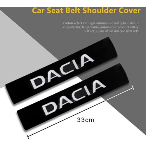 33CM Cotton Car-Styling Case For Dacia Duster Logan Sandero Lodgy Pads Accessories Car-Styling