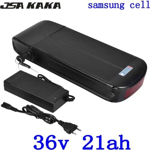 36V 500W 1000W Ebike Battery 36V 20AH Lithium Battery 36V 10AH 12AH 15AH 18AH 20AH 21AH Electric Bike Battery use samsung cell