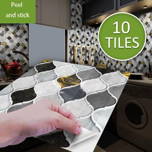 3D Wall Sticker for Living room Kitchen Bathroom Splashback Vinyl Wall Tile Stickers Transfers Wall Decals Room Home Decoration