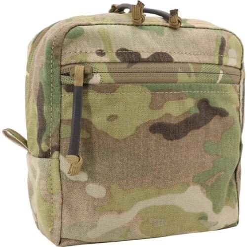 Crye Precision GP Pouch 6×6×3 Square Quick Dry Tactical Storage Bag Military Outdoors Tactics Accessories - Multicam