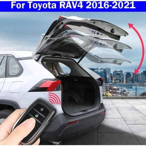 Car Trunk Opening For Toyota RAV4 2016-2021 Tail box Foot kick Sensor Intelligent Tail Gate Lift Electric Tailgate