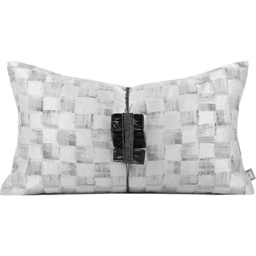 Decorative Cushion Covers For Living Room 45x45cm/30x50cm Light Luxury Plaid Throw Pillow Case Hoome Decor Sofa Chair Cushions