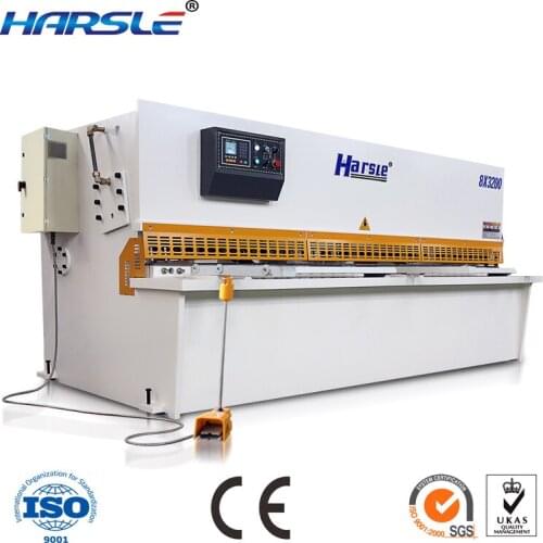 Swing beam shearing machine NC hydraulic digital cutting machine
