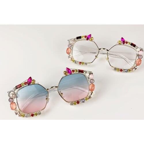 Women's Sunglasses Transparent Glasses JQZSAG China