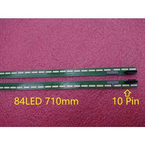 New 2 PCS*84LED 710mm 6916L2183A 6916L2184A LED strip for 6922L-0143A LG LC650EGE 65UF6800 65UF7690