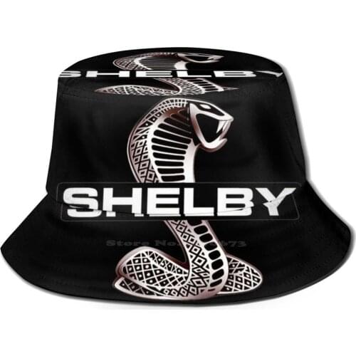 Shelby Gradiend Print Bucket Hats Sun Cap Shelby Car Super Car Sport 2020 Shelby