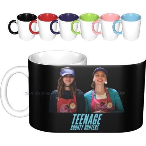 Teenage Bounty Hunters Sisters Ceramic Mugs Coffee Cups Milk Tea Mug Teenage Bounty Hunters Teenage Bounty Hunters Bounty