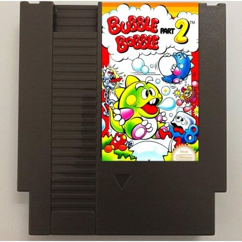 Bubble Bobble Part 2 Nes Card For 72 Pin 8 Bit Game Player