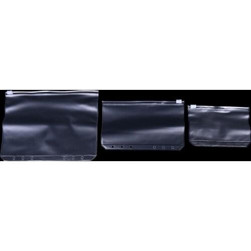 PVC Transparent Business Cards Notes Pouch Planner Accessories home Storage Bag for Travelers Notebook Diary Day Planner