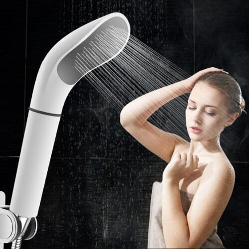 2020 Set Bath High Quality Shower Head High Pressure Boosting Water Saving with Filter cotton Bathroom and Shower Holder Bracket