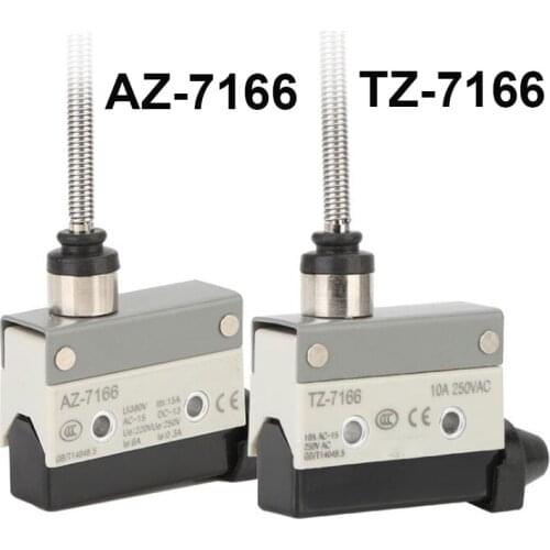 1Pcs AZ-7166/TZ-7166 10A 250VAC 15A 380VAC Micro Limit Switch Small Dust And Waterproof Micro Switch