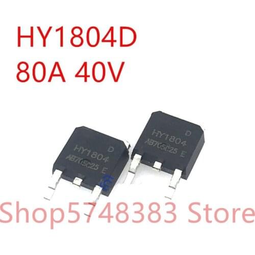 10PCS/LOT 100% new original HY1804D HY1804 TO-252 80A 40V MOS tube