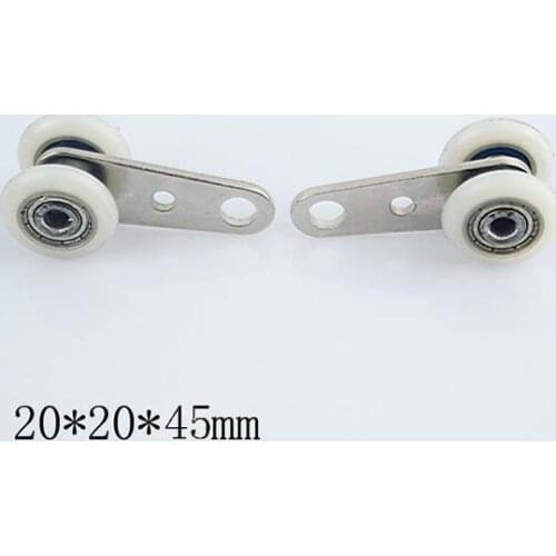 20PCS Window curtain parts small hanging wheels bearing hanging round small hanging wheel heavy curtains hanging round KF245