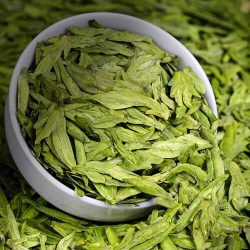 2021 Famous Good quality Dragon Well Spring Green-Tea Dragon Well -Tea for health care Tender Aroma Free Shipping Houseware