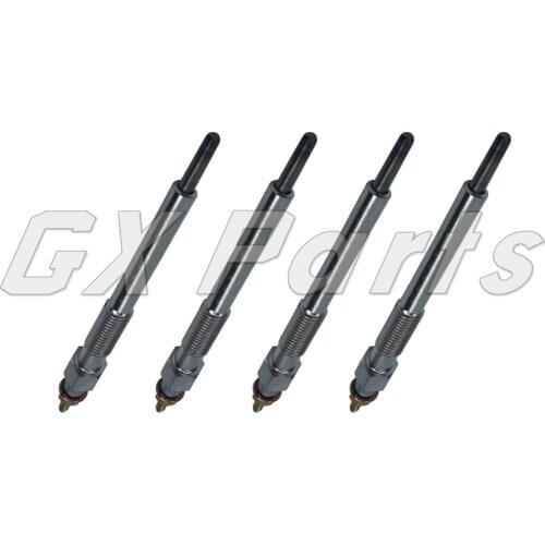 4 Pcs Engine Glow Plugs For Isuzu Engine 4JG1 4JG1T Mustang Bobcat 843 853 1213 960 2060 Loader