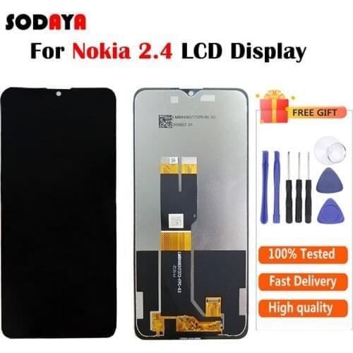 6.5'' For Nokia 2.4 TA-1277 TA-1275 TA-1270 LCD Display With Touch Screen Digitizer Assembly For Nokia 2.4 LCD Display