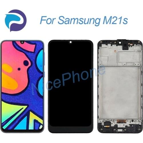 Amoled for Samsung M21s LCD Screen + Touch Digitizer Display 2340*1080 SM-F415F/DS for Samsung M21s screen display LCD