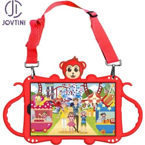 Tablets Case For Samsung Galaxy Tab A 10.1 SM-T510 SM-T515 Cute Cartoon Kids Silicone tablets Cover For Samsung T510 T515 funda